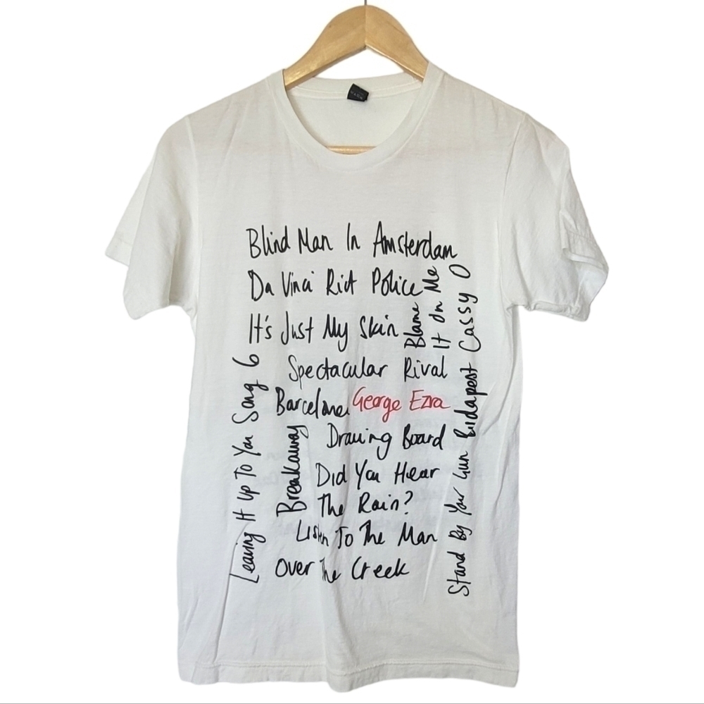 GEORGE Ezra Concert T Shirt